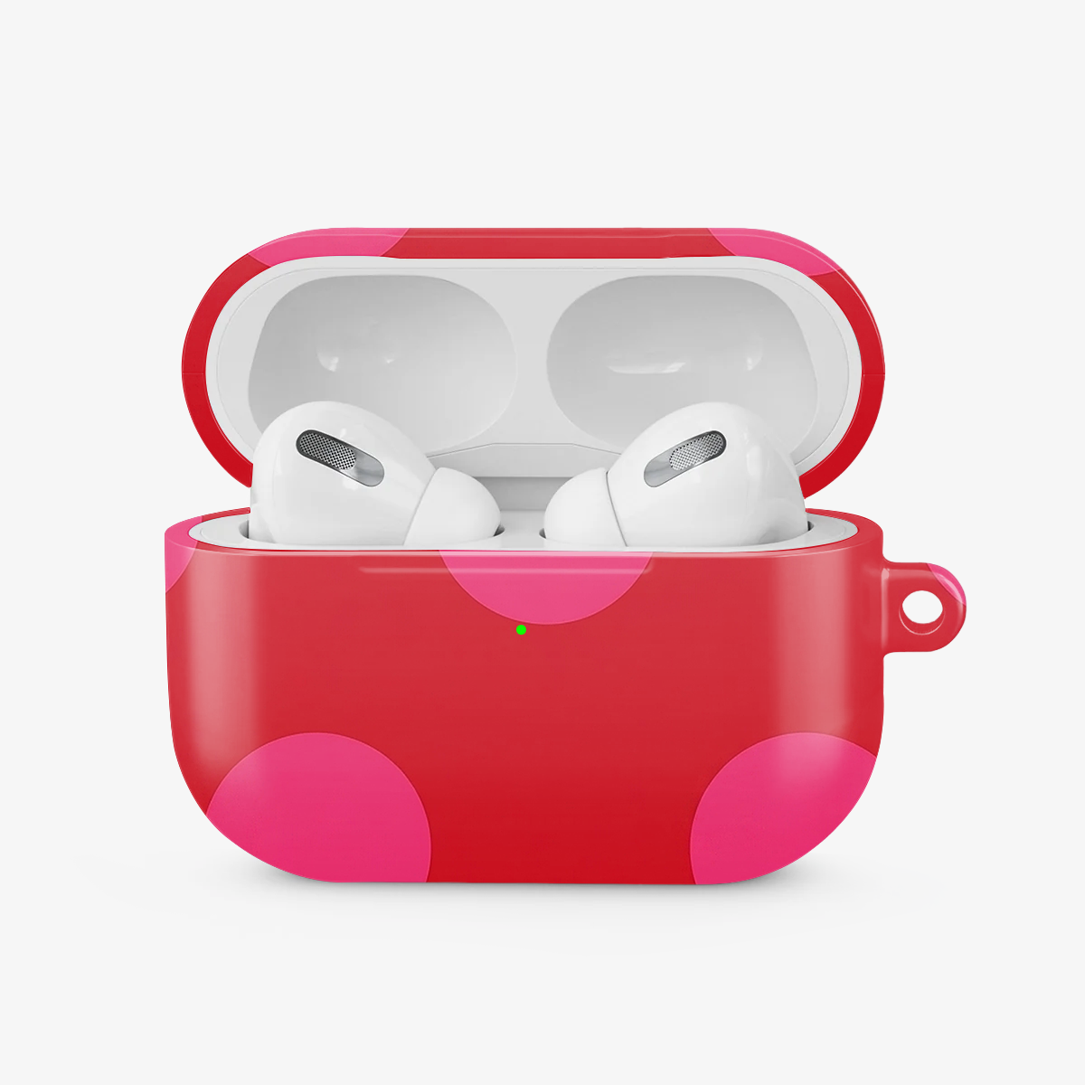 Polka Dot | Red & Pink - II Airpods Case