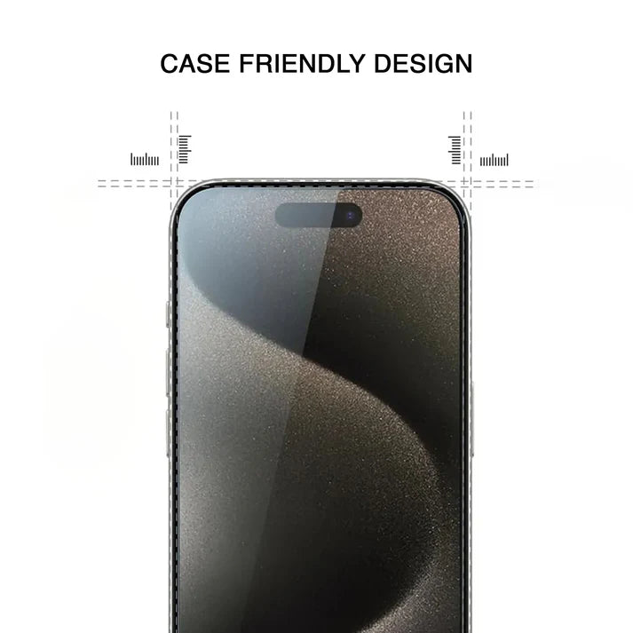 Glass Screen Protector Covered Edges.